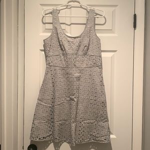 Loft Eyelet Dress. Size 6P